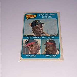 1964 Topps National League Batting Leaders